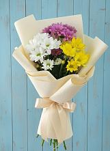 Букет цветов из:  Хризантемы в Зыково