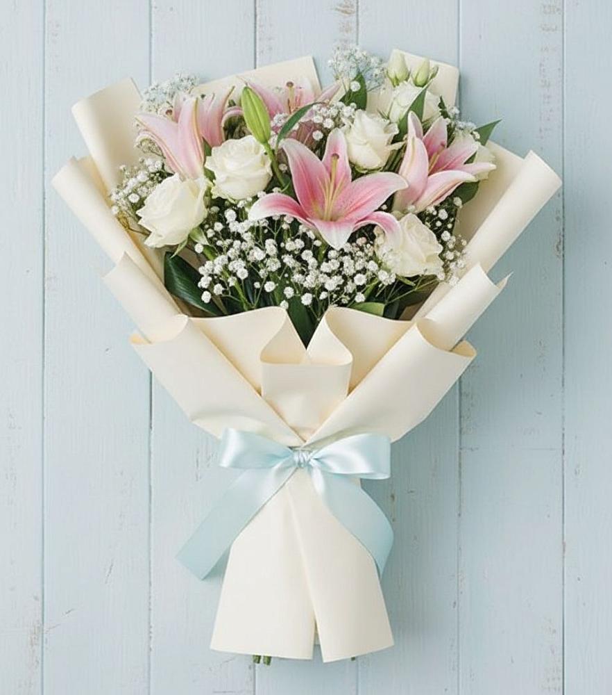 Букет цветов из: Лилии в Зыково