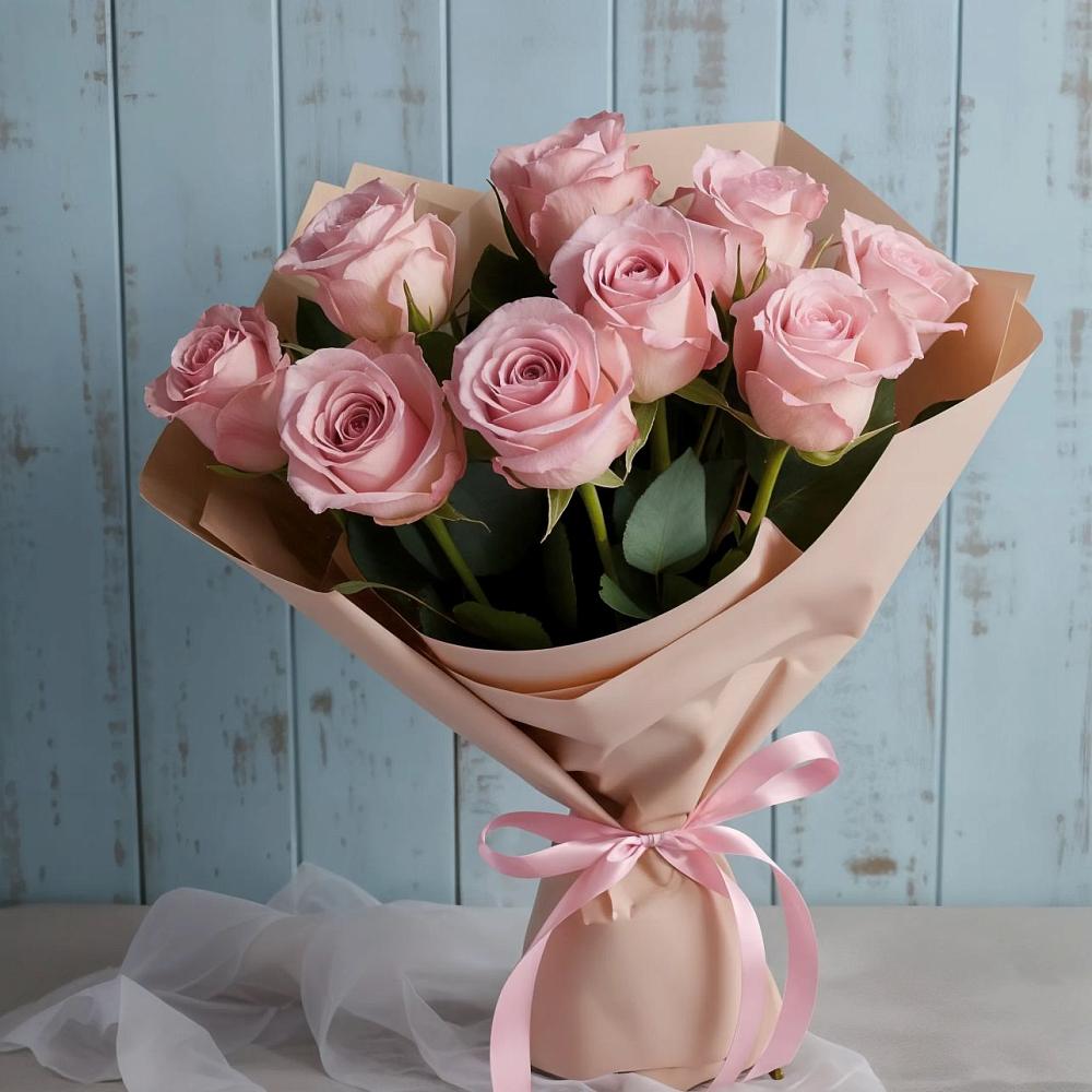 Букет цветов из: Розы в Зыково