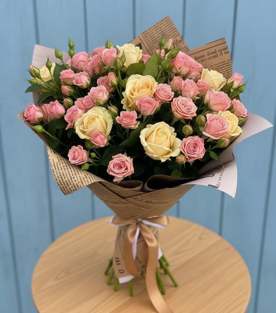 Букет цветов из: Розы в Зыково