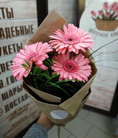 Букет цветов из: Герберы в Зыково