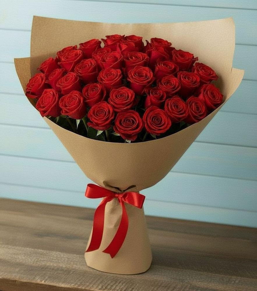 Букет Красные розы Милано в Зыково