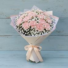 Букет цветов из:  Гвоздики в Зыково