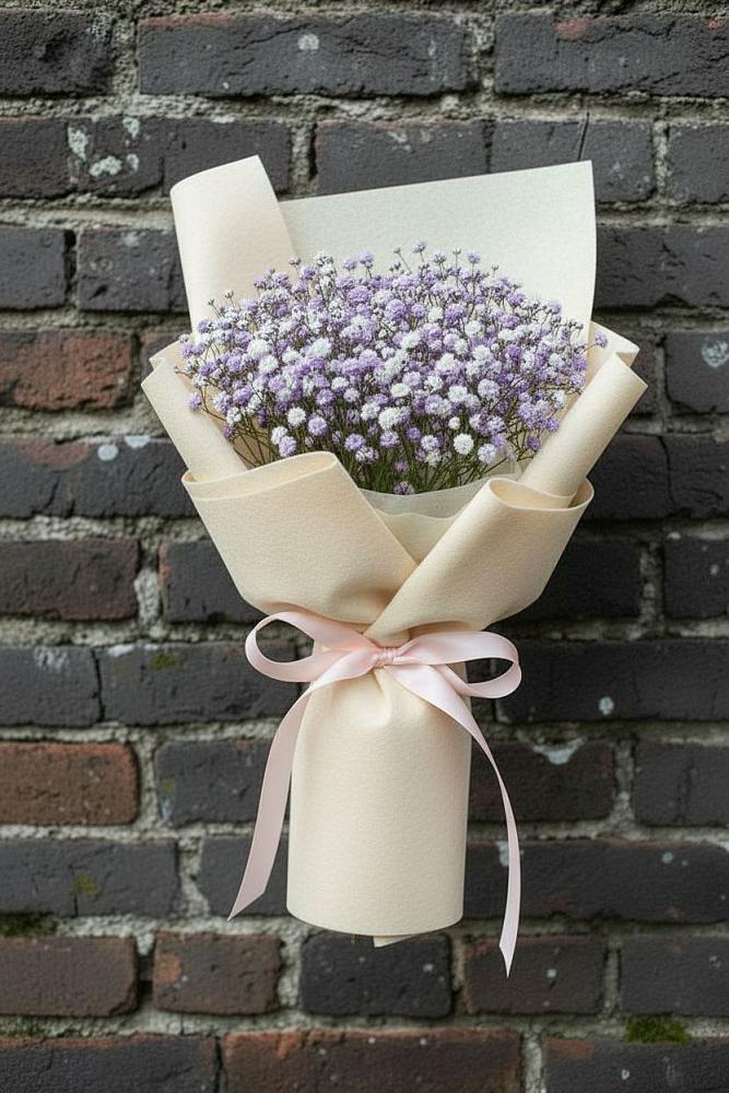 Букет цветов из: Гипсофила в Зыково