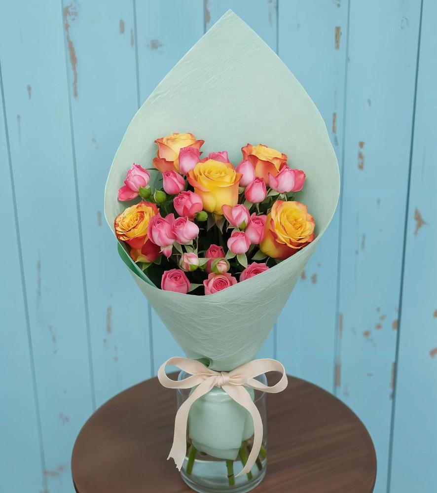 Букет цветов из: Розы в Зыково