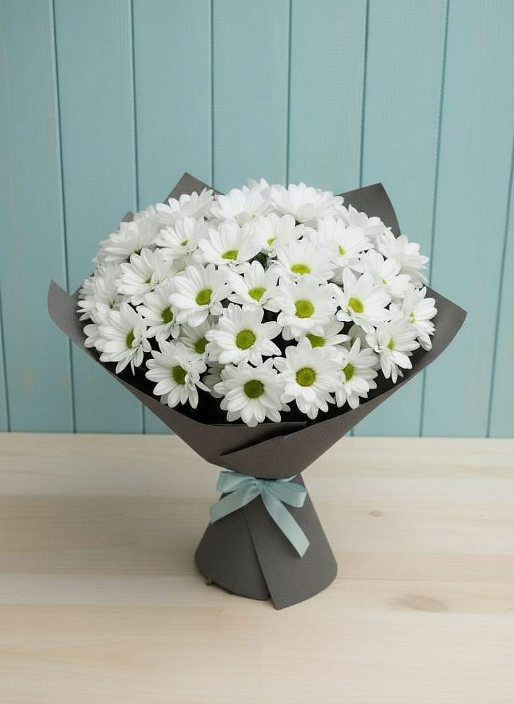 Букет цветов из: Хризантемы в Зыково