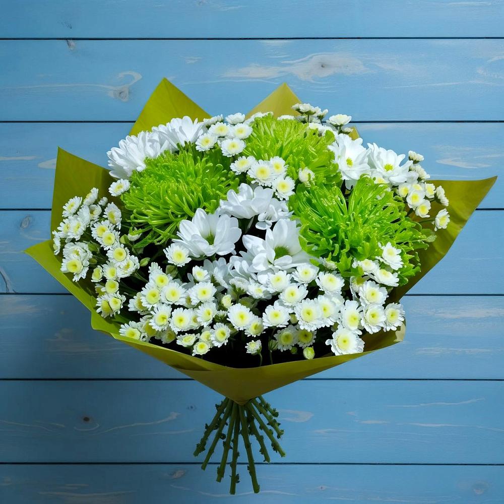 Букет цветов из: Хризантемы в Зыково