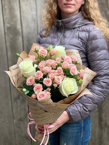 Букет цветов из: Розы в Зыково