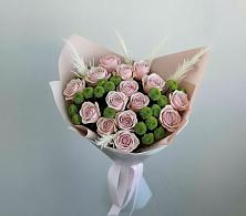 Букет цветов из:  Розы и Хризантемы в Зыково
