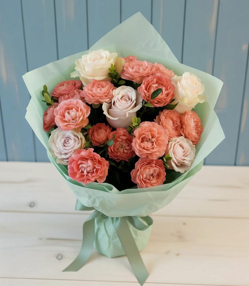 Букет цветов из: Розы в Зыково