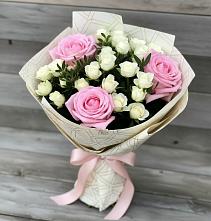 Букет цветов из:  Розы в Зыково