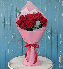 Букет цветов из:  Розы в Зыково