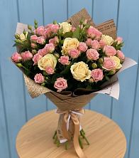 Букет цветов из:  Розы в Зыково