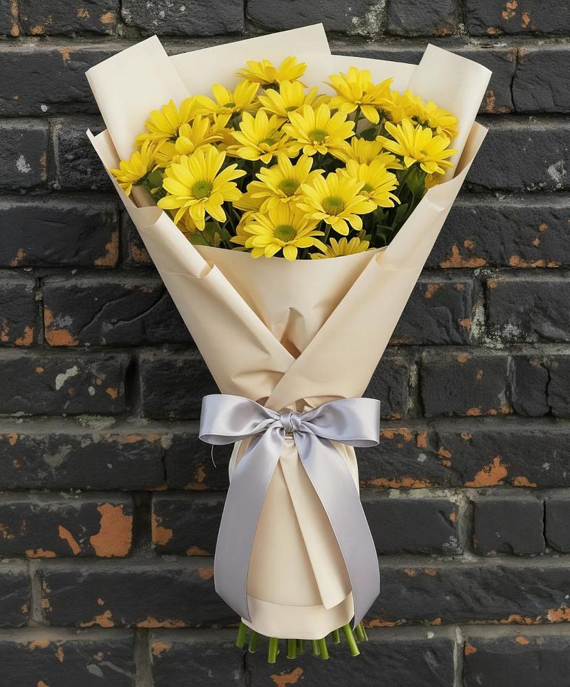 Букет цветов из: Хризантемы в Зыково