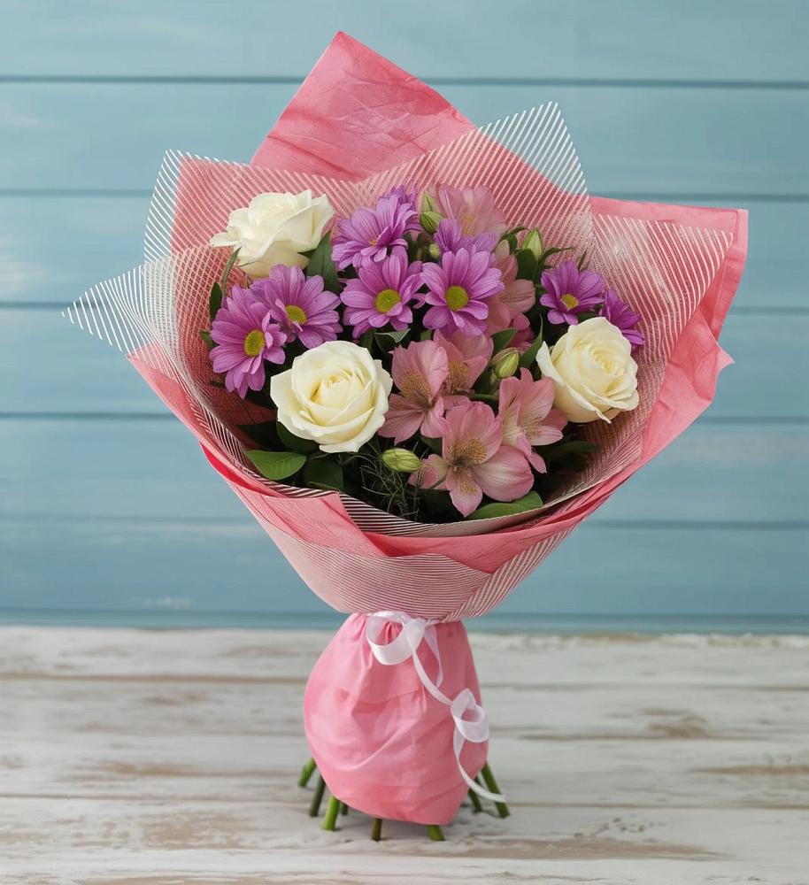 Букет цветов из: Герберы в Зыково