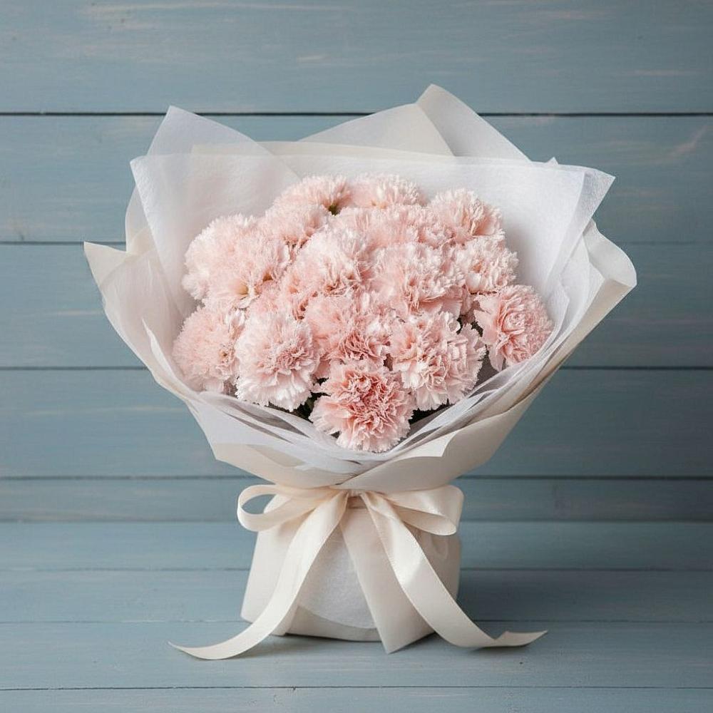 Букет цветов из: Гвоздики в Зыково