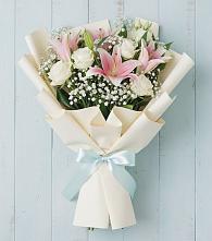 Букет цветов из:  Лилии в Зыково
