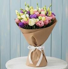 Букет цветов из:  Лизиантусы в Зыково