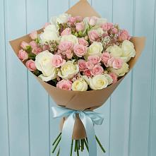 Букет цветов из:  Розы в Зыково