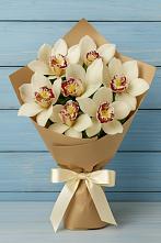 Букет цветов из:  Орхидеи и Розы в Зыково